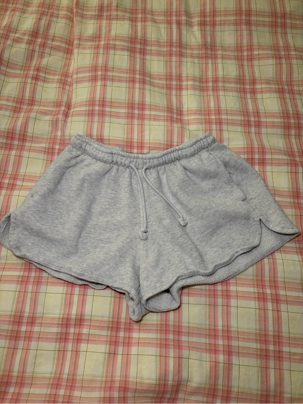 Brandy Melville Gray Shorts with Drawstring